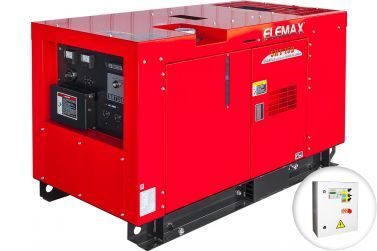 Дизельный генератор Elemax SH 15D-R в кожухе с АВР