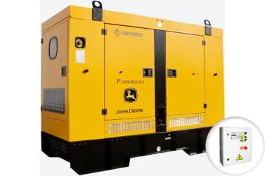 Дизельный генератор Genbox JD24-S в кожухе с АВР