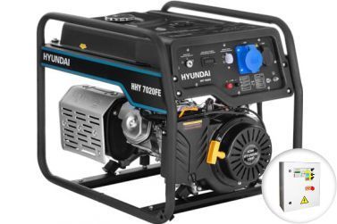 Бензиновый генератор Hyundai HHY 7020FE с АВР