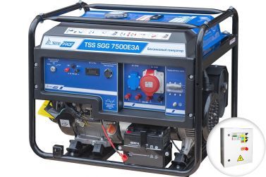 Бензиновый генератор ТСС SGG 7500Е3A с АВР