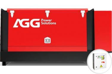 Дизельный генератор AGG DE100D5 в кожухе с АВР