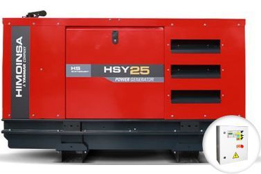 Дизельный генератор Himoinsa HSY-25 M5 INS в кожухе с АВР