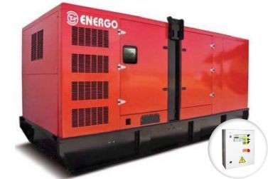 Дизельный генератор Energo ED 665/400 MUS в кожухе с АВР