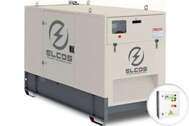 Дизельный генератор ELCOS GE.BD.090/082.PRO в кожухе с АВР