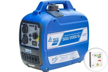 Бензиновый генератор ТСС SGG 2000Si в кожухе с АВР