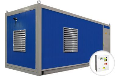 Газовый генератор REG G275-3-RE-LF в контейнере с АВР