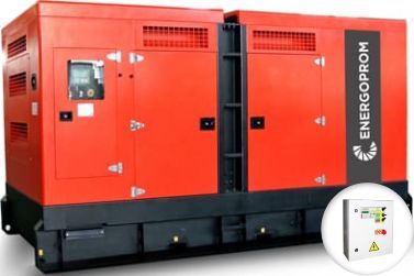 Дизельный генератор Energoprom ESY 14/230 (Leroy Somer) в кожухе с АВР