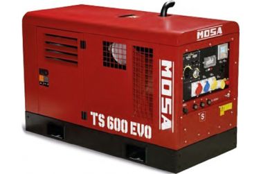 Сварочный дизельный генератор Mosa TS 600 EVO в кожухе