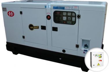 Дизельный генератор Амперос АД 15-Т230 в шумозащитном кожухе с АВР