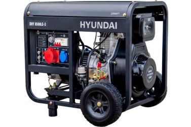 Дизельный генератор Hyundai DHY 8500LE-3