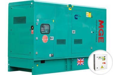 Дизельный генератор MGE p350CS в кожухе с АВР