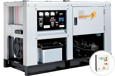 Дизельный генератор Yanmar YEG 500 DSHC-5B в капоте с АВР