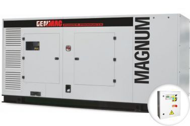 Дизельный генератор Genmac MAGNUM G450VS в кожухе с АВР