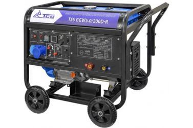 Сварочный бензиновый генератор ТСС GGW 5.0/200D-R