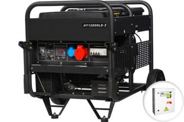 Бензиновый генератор Hyundai HY 12000LE-3 с АВР