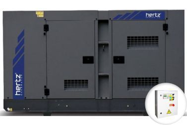 Дизельный генератор Hertz HG 125 CL в кожухе с АВР