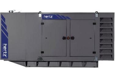 Дизельный генератор Hertz HG 1000 DL в кожухе