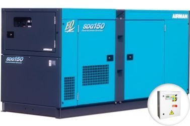 Дизельный генератор Airman SDG150S в кожухе с АВР