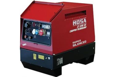 Сварочный дизельный генератор Mosa CS 230 YSX CC/CV в кожухе