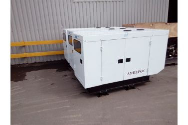 Дизельный генератор Амперос АД 13-Т230 B в шумозащитном кожухе