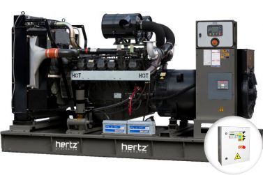 Дизельный генератор Hertz HG 750 DC с АВР