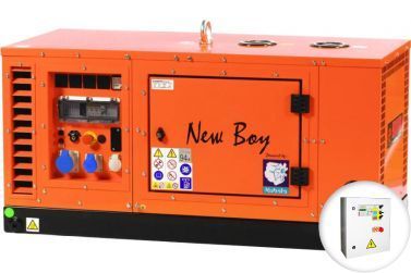 Дизельный генератор EUROPOWER EPS 123 DE серия NEW BOY в кожухе с АВР