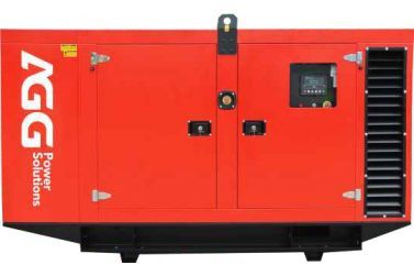 Дизельный генератор AGG DE275E5 в кожухе