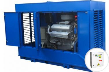 Дизельный генератор ССМ АД-60С-Т400-РПМ2 в капоте с АВР