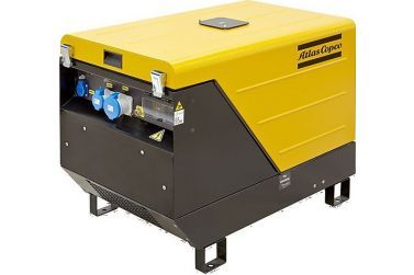 Бензиновый генератор Atlas Copco QEP S14 в кожухе