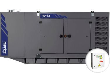 Дизельный генератор Hertz HG 821 DL в кожухе с АВР