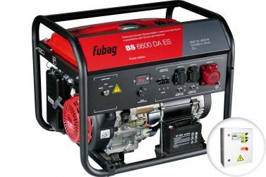 Бензиновый генератор Fubag BS 6600 DA ES с АВР