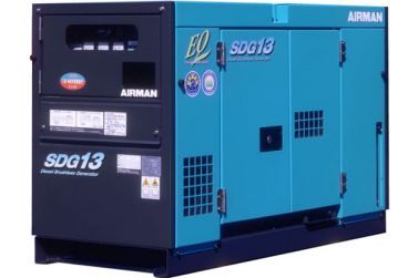 Дизельный генератор Airman SDG13S в кожухе