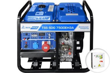 Дизельный генератор ТСС SDG 7500EH3A с АВР