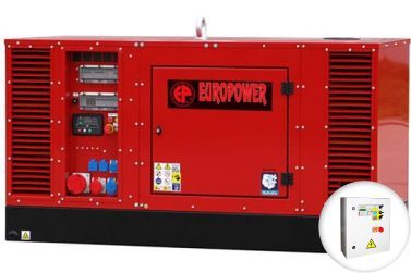 Дизельный генератор EUROPOWER EPS 30 DE с ПОЖ в кожухе с АВР
