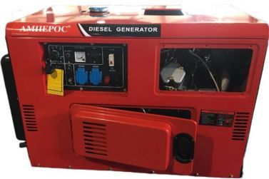 Дизельный генератор Амперос LDG 16500S-3 в шумозащитном кожухе