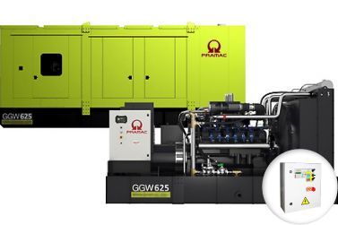 Газовый генератор Pramac GGW625MA в кожухе с АВР
