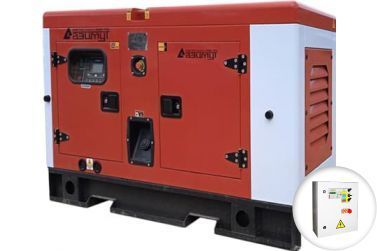 Дизельный генератор Азимут АД-8С-Т400-2РКМ5 в кожухе с АВР