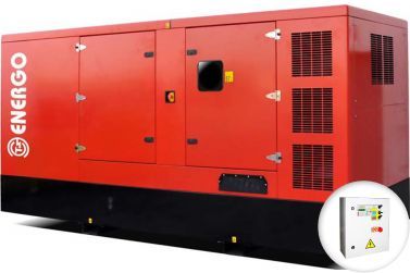 Дизельный генератор Energo ED 330/400 SC S в кожухе с АВР