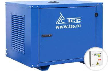 Бензиновый генератор ТСС SGG 6000EH3NA в капоте с АВР