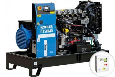 Дизельный генератор KOHLER-SDMO K22 с АВР