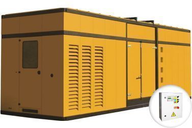 Дизельный генератор Aksa APD 2250 M в кожухе с АВР