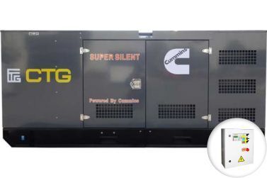 Газовый генератор CTG 625CG в кожухе с АВР