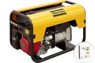 Бензиновый генератор Atlas Copco QEP R8 с АВР