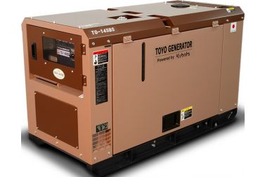 Дизельный генератор Toyo TG-14SBS в кожухе