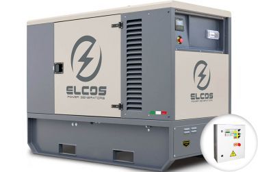 Дизельный генератор ELCOS GE.YA.037/033.SS в кожухе с АВР