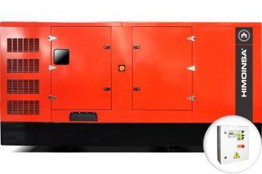 Дизельный генератор Himoinsa HDW-450 T5 в кожухе с АВР