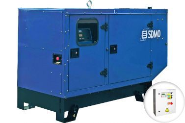 Дизельный генератор KOHLER-SDMO K28H в кожухе с АВР