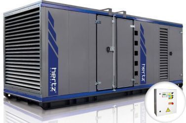 Дизельный генератор Hertz HG 2020 PL в кожухе с АВР