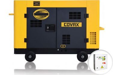 Дизельный генератор Covax KDE7500T в кожухе с АВР