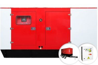 Дизельный генератор Азимут ЭД-250С-Т400-2РКМ6 в кожухе на шасси с АВР